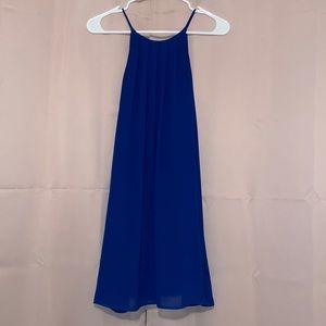 Lush navy blue dress